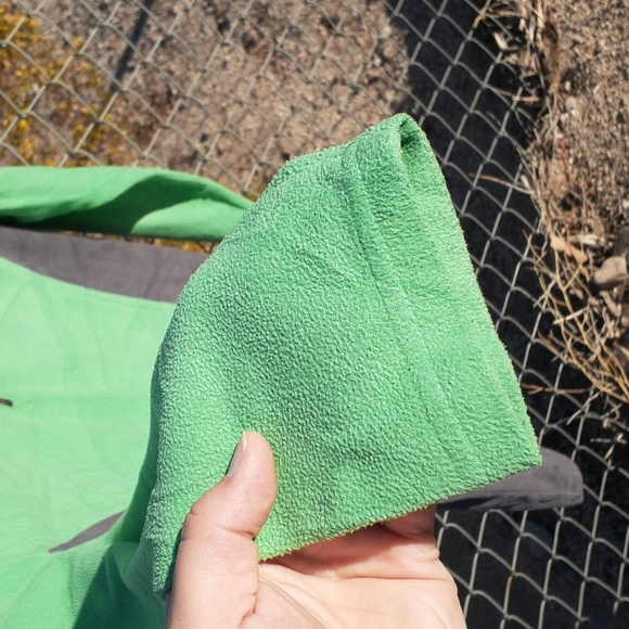 Champion Green & Grey Partial Zip Jacket, Size L - Picture 6 of 8